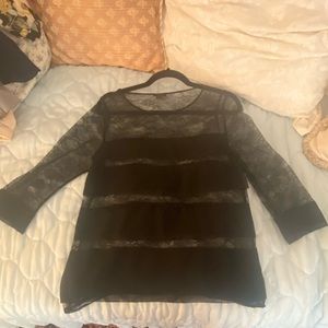 Ann Taylor lace blouse